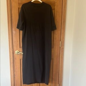 ZARA  Black Midi Dress